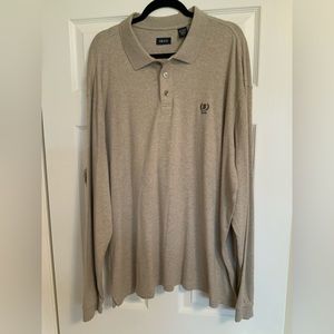 Izod 2XLT Long Sleeve Collared Shirt
